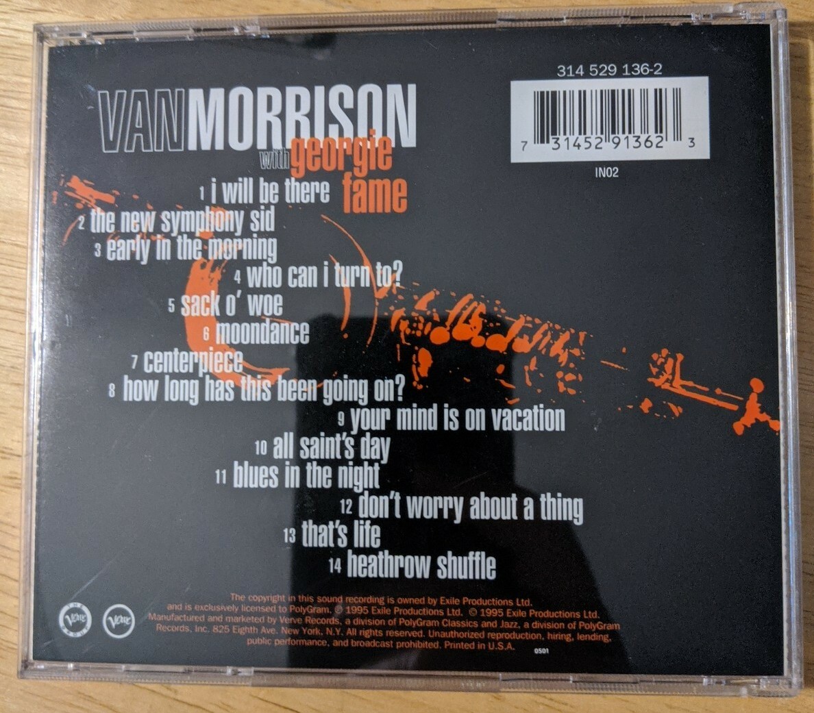 How Long Has This Been Going On by Georgie Fame/Van Morrison (CD