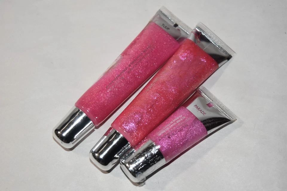 3x Brillo de labios Tarina Tarantino Sparklicity - Tulip Parade Foto 2 de 2