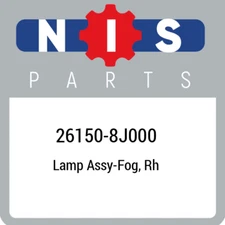 26150-8J000 Nissan Lamp assy-fog, rh 261508J000, New Genuine OEM Part