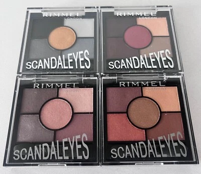 RIMMEL Scandaleyes 5 Pan Eyeshadow Palette - Various Shades