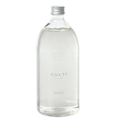 CULTI MILANO * TESSUTO * REFILL - REED DIFFUSER * 1000ml / 33.8 oz.