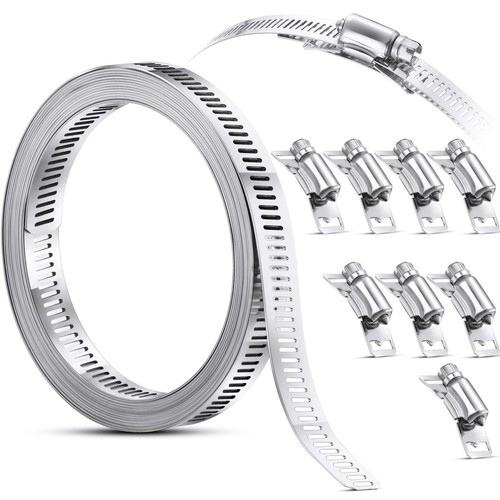 Hoses Clamps Clamps Worm Worm Clamps Stainless Steel Large Hose Clamp Worm