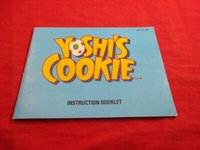 Yoshi's Cookie Nintendo NES Instruction Manual Booklet ONLY