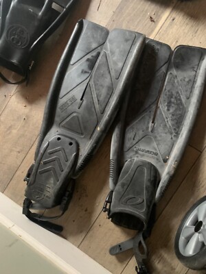 Oceanic Vortex V12 Split Fins Scuba, Freediving, Snorkeling, Swimming Size Small