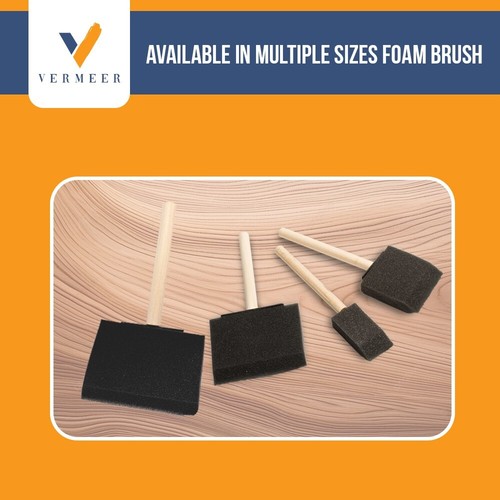 36Count - 3" Disposable Poly Foam Brushes for All Paints, Stains, Varnish & Glue - Picture 4 of 7