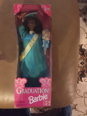 black graduation barbie