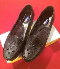 Ballerines Scholl En Cuir Noir - Taille 37 - Doublure Cuir - État Comme Neuf