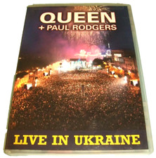 ビッグ・ライヴ 2008 ライヴ・イン・ Live In Ukraine  DVD   2009 Queen Queen + Paul Rodgers: Live in Ukraine (DVD, 2009, Canadian) for