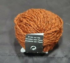 Givre Fonty Wool Blend Yarn Color Pumpkin 50g 45m Made in France