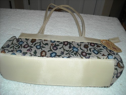 Piccola borsa a fiori, borsetta artigianale americana, nuova con etichetta - Foto 4 di 8