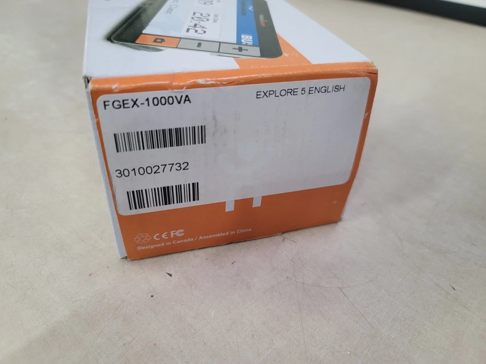 Lupa electrónica de mano HumanWare explore 5, ayudas para baja visión NOB - Imagen 2 de 4