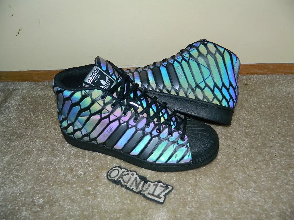 Serpent réfléchissant noir irisé Adidas Pro modèle « Xeno » 2015 10 yeezy suprême