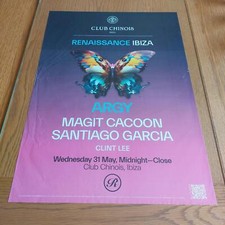 RENAISSANCE 11/06/23 @ CLUB CHINOIS IBIZA 2023 - IBIZA CLUB POSTERS - DJ MUSIC