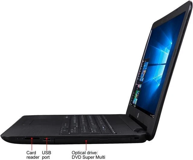 HP Notebook 15-ba079dx Laptop AMD A10-9600P 16GB RAM 1TB SSD Touch Windows 10 - Image 2 of 4