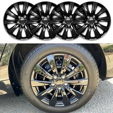 Tapacubos negros 10 SPK 4 piezas para llanta Toyota Corolla 16" R16 2009-2023