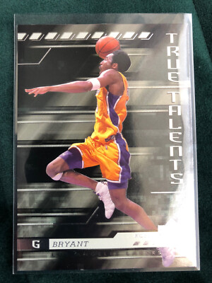 KOBE BRYANT‼️TRUE TALENTS‼️ KOBE BRYANT 2000-01 Upper Deck True Talents Insert #TT1 Los