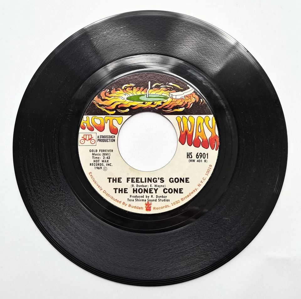 The Honey Cone Promo 7" While You're Out Looking For Sugar? Vinyl Single Hot Wax - Bild 4 von 4