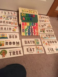 vintage fisher price school days desk