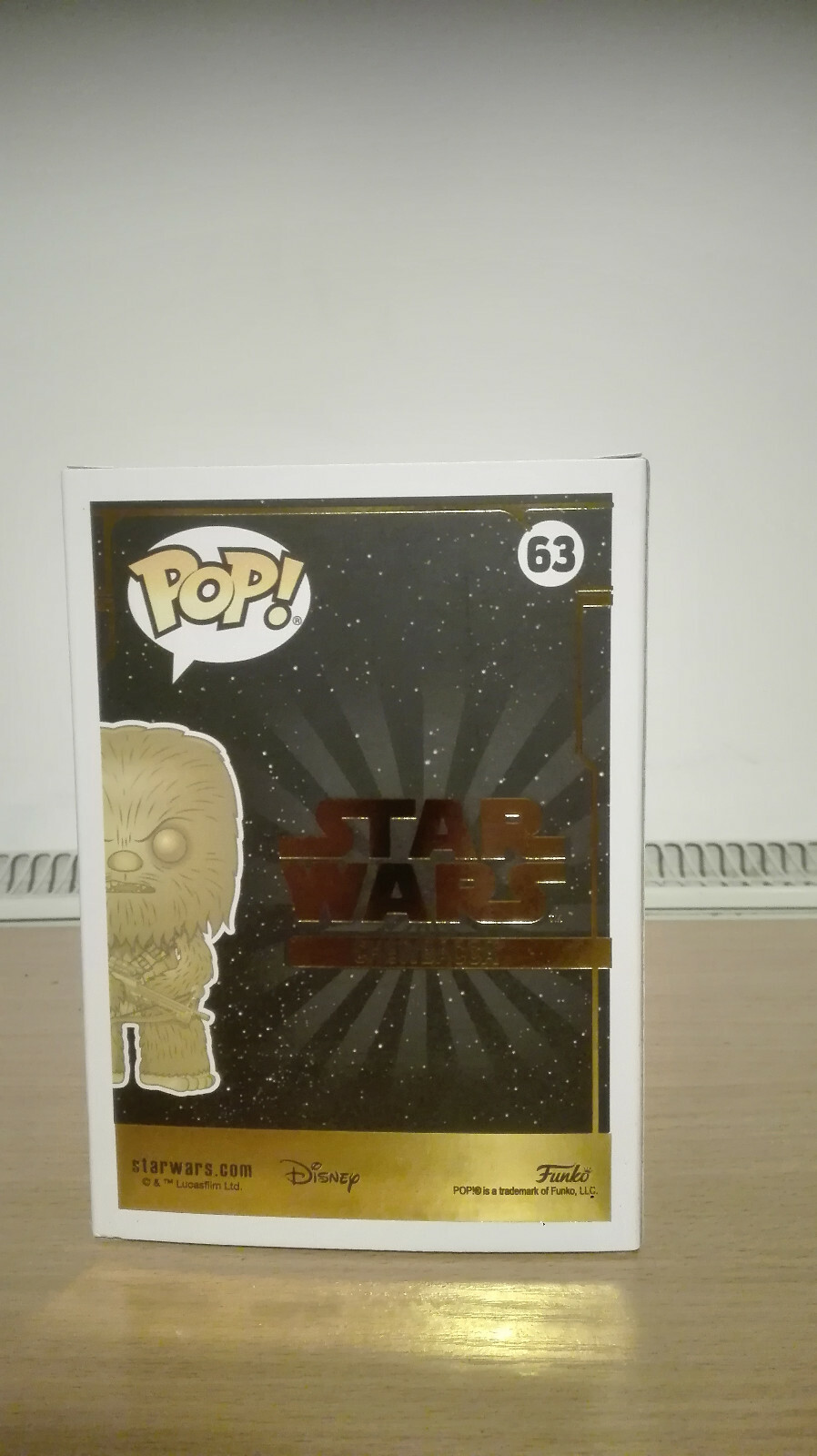 Thumbnail - Funko Pop Chewbacca 63 Gold Special Edition Star Wars