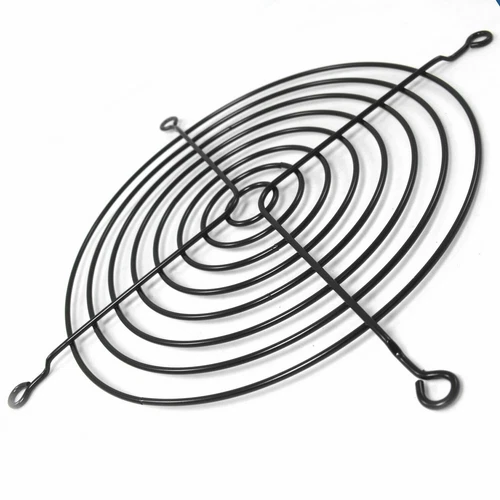 AABCOOLING - Lüftergitter Schutz-gitter für Lüfter 120x120mm SCHWARZ Metall 12cm