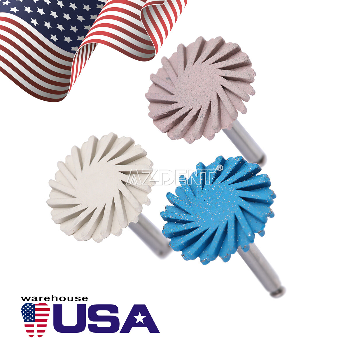 Amortiguador De Direccion Disco De Pulido De Resina Compuesta Dental, Juego De Discos De Goma Llantas 5x100