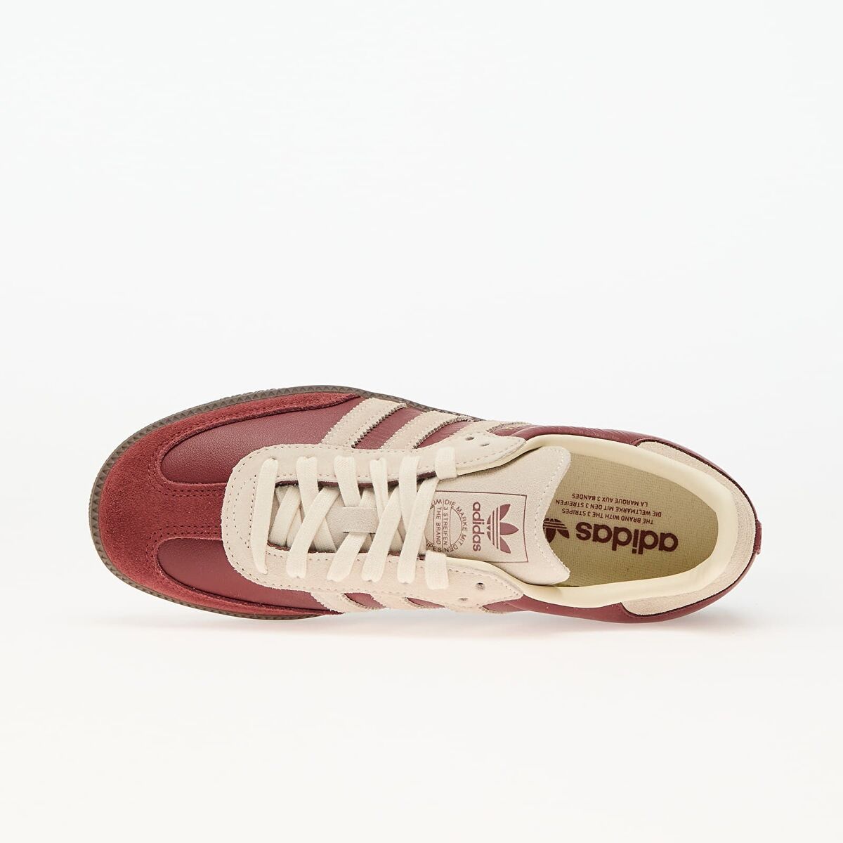 Adidas Samba OG Preloved Ruby Cream White JI3216 Mens Shoes Adidas Samba OG Preloved Ruby Cream White JI3216 Mens Shoes