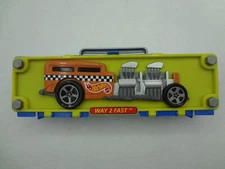 Hot Wheels Way To Fast Car Case Travel Vintage 1998