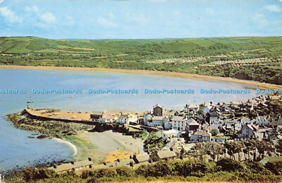 R573293 New Quay Cardiganshire Cotman Color Series Jarrold 1989