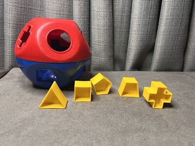 VTG Tupperware Shape O Ball Classic Tupper Toys Shape Sorter Lot 