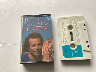 JULIO IGLESIAS  El Amor  Columbia  BS 7128  cassette