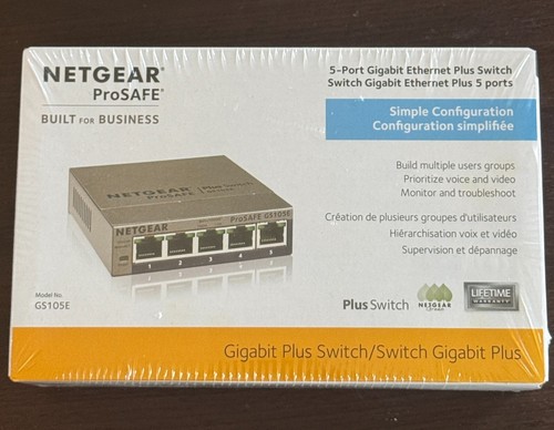 Netgear Prosafe Gigabit Switch Plus GS105E
