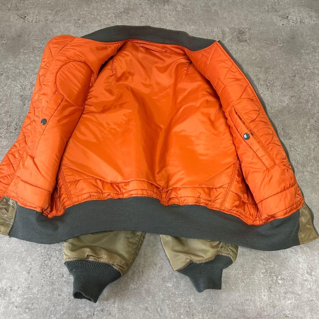 Used Buzz Rickson's Authentic Ma-1 Jacket Nylon O… - image 3