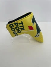 NEW GOATED GOLF MASTERS COLORED Magnetic Blade Putter Head Cover