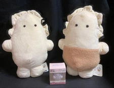 Kyushin Friends Oyster Plush Backpack Set of 2 and Mini Figure TAITO