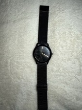 Michael Kors Slim Runway Black Mesh Watch MK8607
