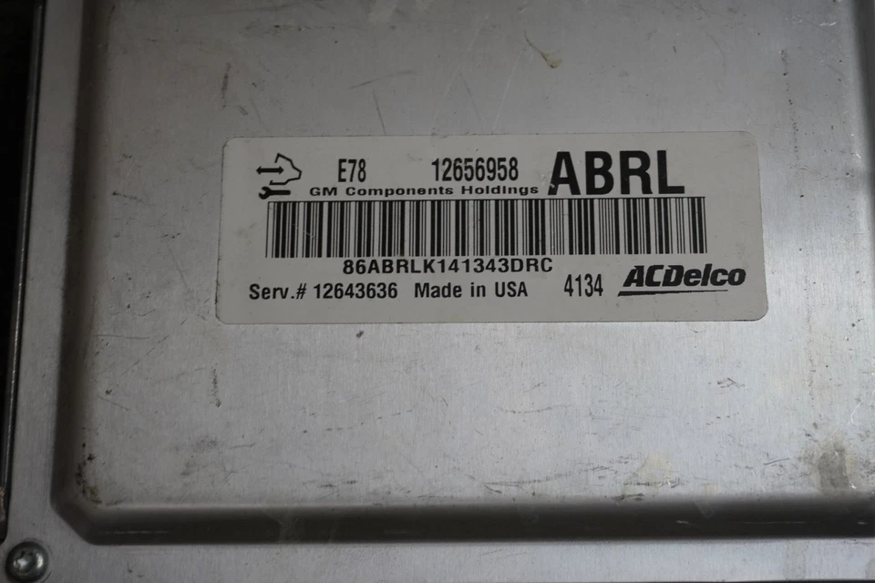 2012 2013 2014 CHEVROLET CRUZE LT ENGINE CONTROL MODULE ECM 12656958 - Image 2 of 4