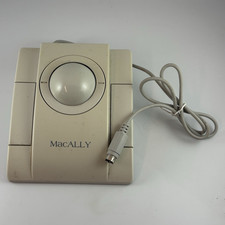 Vintage MacAlly ADB Trackball Mouse Model MTB...
