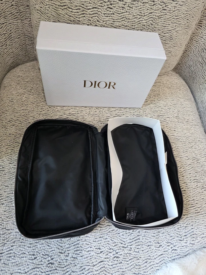 Dior за кулисами 4шт макияж щетка набор в эксклюзивный дорожный чехол новый в коробке GWP РЕДКАЯ - Изображение 4 из 4