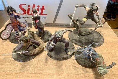 6 Naruto orochimaru, kakasi, itachi, sasuke, madara Figuren