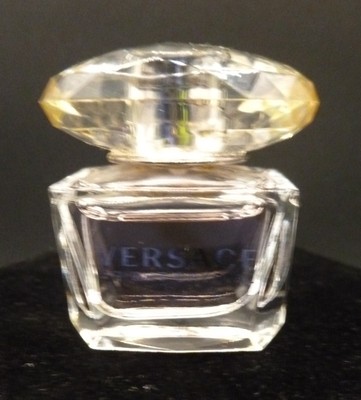 Versace ~ Bright Crystal ~ Eau De Toilette 0.17 /5ml Mini~ Women's Perfume ~ New