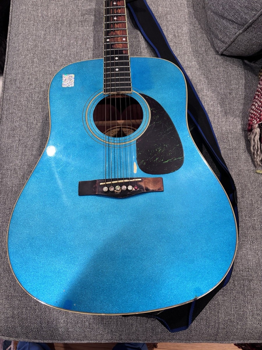 Fender 20th Anniversary Squier SD-6G Acoustic Guitar In Custom
