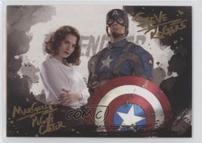 2023 Marvel Infinity Saga Origin Ink-Wash Peggy Carter Steve Rogers #SM-12 0s5s