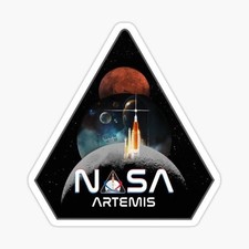 NASA Space Agency Logo Sticker  Vinyl Decal Laptop Car Bottle