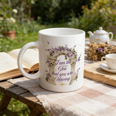I Am The Tea You Are Having Mug Bridgerton Inspired Tea Cup Gift