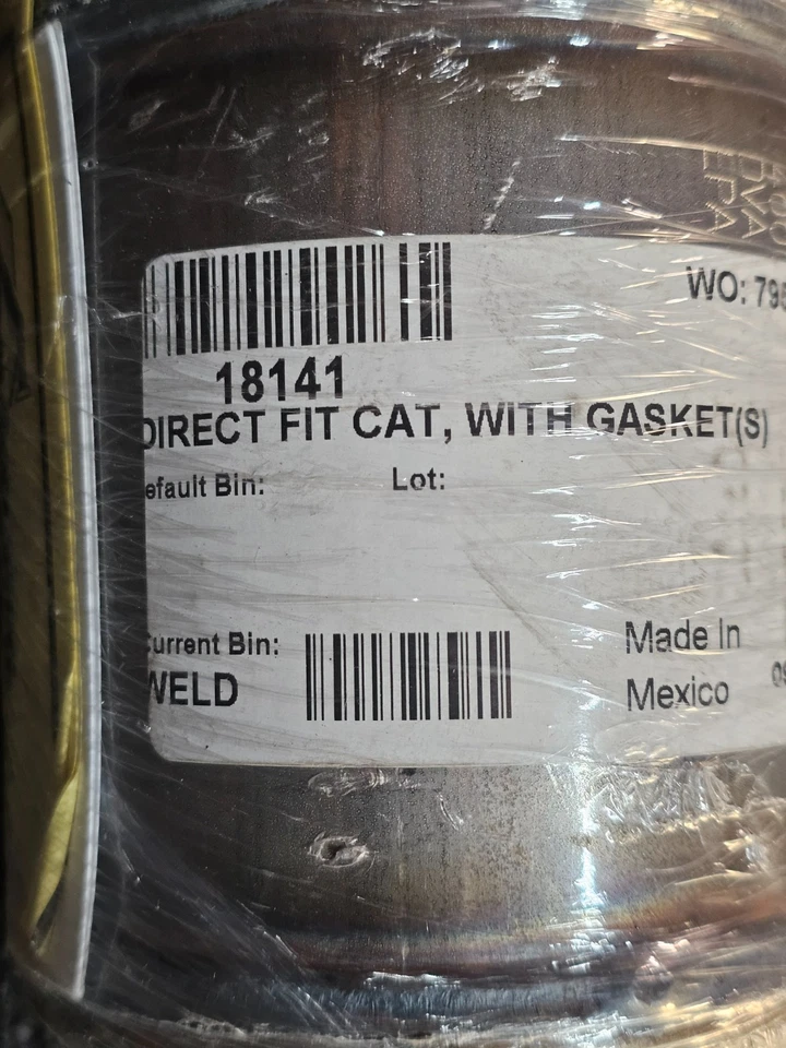 Conjunto convertidor catalítico delantero Davico 18141 para Toyota 4Runner SR5 2003-2009 Foto 2 de 4