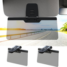 Sun Visor Extender for Car, 2 Pack Enhanced UV400 Anti-Glare, Adjustable Mount w