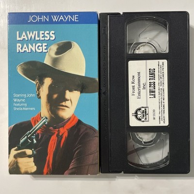 Lawless Range (VHS, 1935) John Wayne Western Original ~ BUY 2 GET 1 FREE!