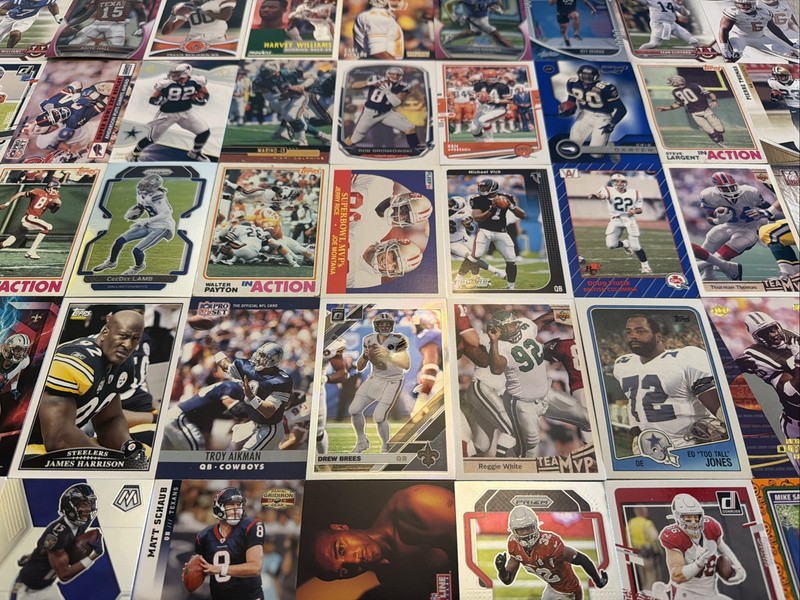 Buy 3 Lots Get 2 Lots Free Football card J Rice Marino Montana Gronk Brees Vick+