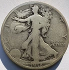 1918-S Walking Liberty Silver Half Dollar $0.50 piece