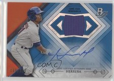 2014 Bowman Platinum Relics Blue Refractor /199 Dilson Herrera #AR-DH Auto 0bm